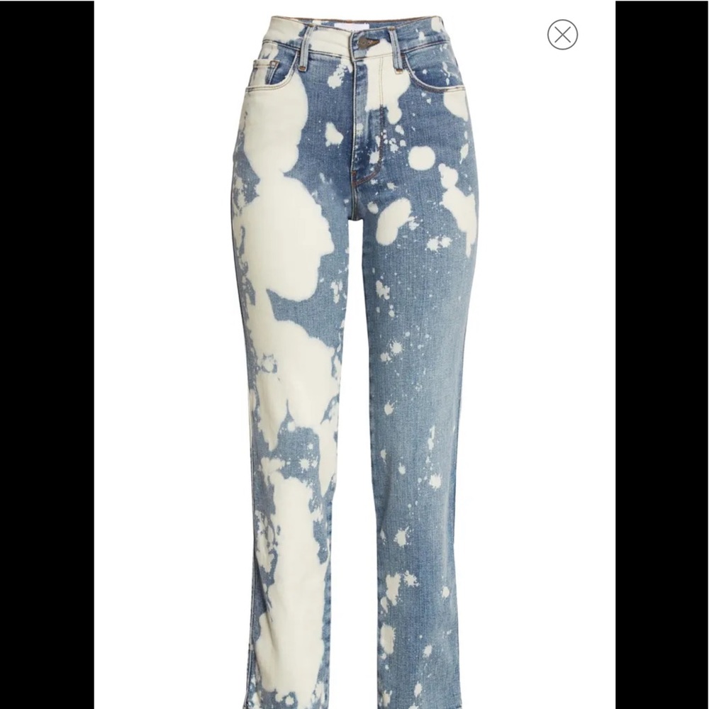 Frame Le Sylvia Slender Straight, high waist jeans